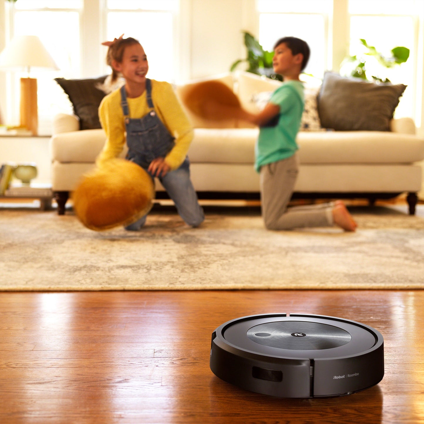iRobot Roomba j8+ Robot Vacuum + Bonus 2 Dirt Disposal Bags (j855020)