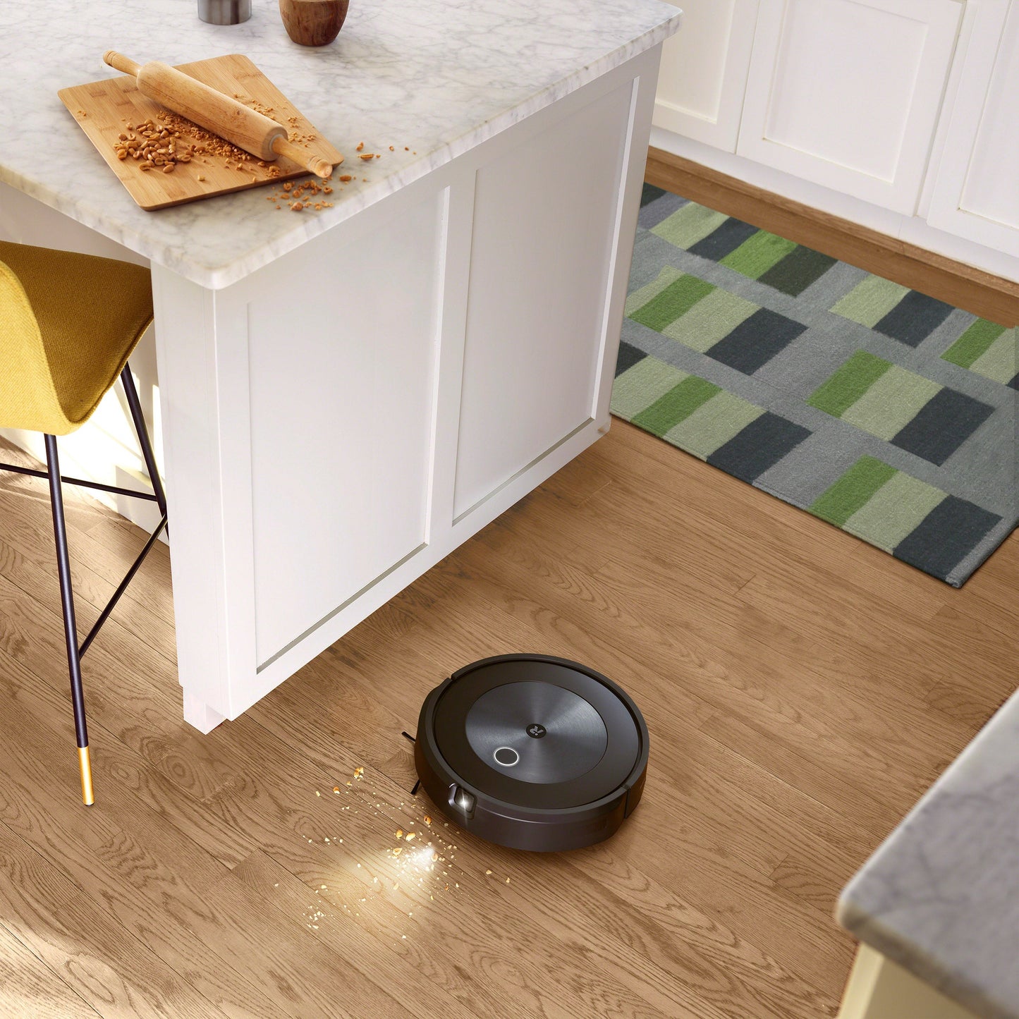 iRobot Roomba j8+ Robot Vacuum + Bonus 2 Dirt Disposal Bags (j855020)