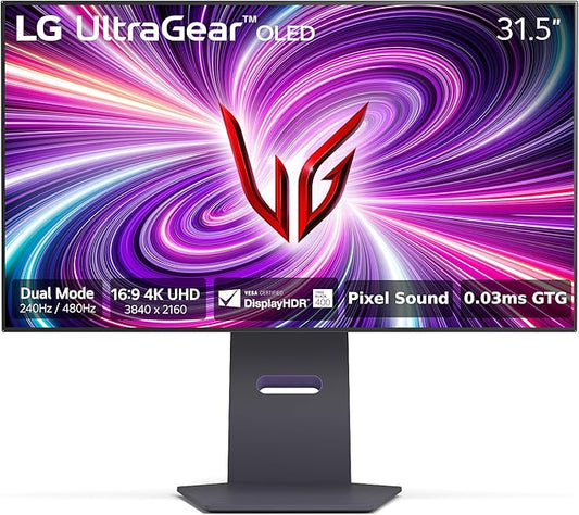ULTRAGEAR 32IN 32GS95UV-B 3840X2160 UHD 4K OLED GAMING