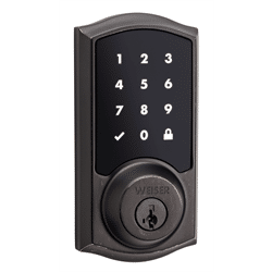 Weiser Zwave Plus Traditional Touch Screen Deadbolt Smart Lock,Venetian Bronze (9GED21500-011)