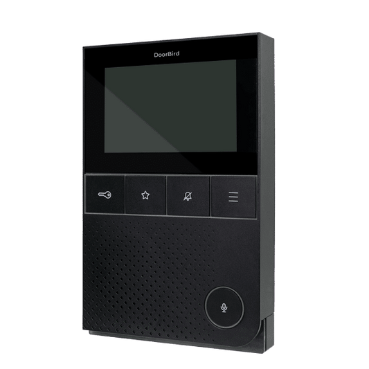 DoorBird A1101-B-BLACK IP Video Intercom Indoor Station, Black (A1101-BL)