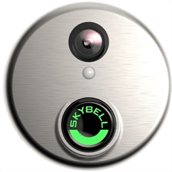 Alarm.com SkyBell HD WiFi Doorbell for Alarm.com Only, Satin Nickel (ADC-VDB101)