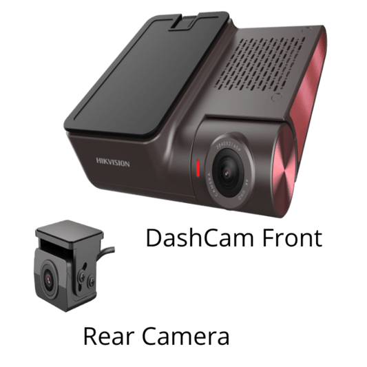 Caméra embarquée Hikvision 4K, caméra avant et arrière, GPS, capteur GSensor, Wi-Fi, commande vocale, tactile (AE-DC8322-G2PRO)