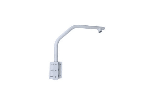 Uniview PTZ and Dome Parapet (Gooseneck) Bracket, add AE-TR-UF45-J or E for Dome (AE-TR-WE45-B-IN)