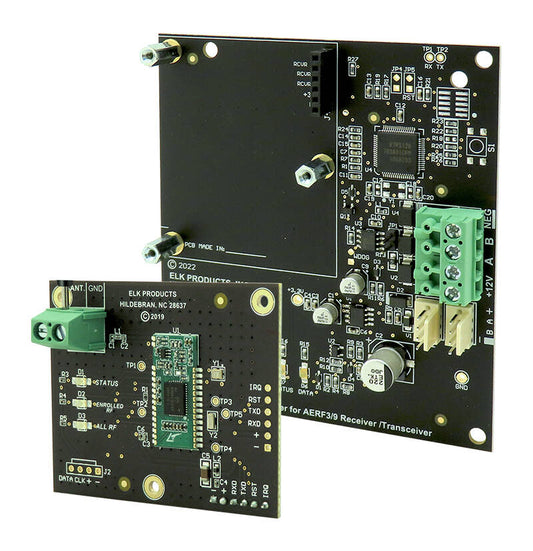 Elk Alarm Engine E27 Two-Way RF Transceiver with Bus Adapter (AEXRFA9)