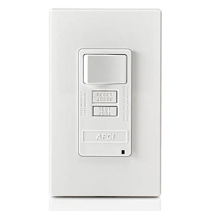 Leviton AFCI/Switch Combination Device, Ivory (AFSW1-W)