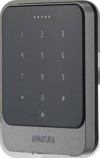 Zkteco Single gang keypad/QR & 13.56 MHz Card Reader (ZK-AMT-EP20CKQ-M)
