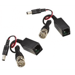 Azco Premium Video and Power Balun over CAT5 CAT6 Send Receive Pair (AZBLN219)