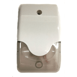 Azco Siren With Strobe, 6-15VDC, 115dB, White (AZS103-WH)