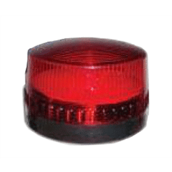 Azco Compact Surface Mount Red LED Strobe Light 6VDC - 12VDC (AZS80-RED)
