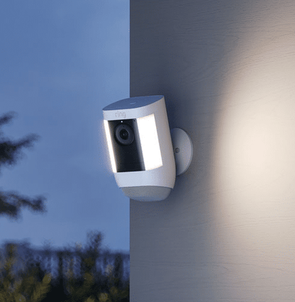 Ring Spotlight Cam Pro, Battery, White (B09DRPDNC7)
