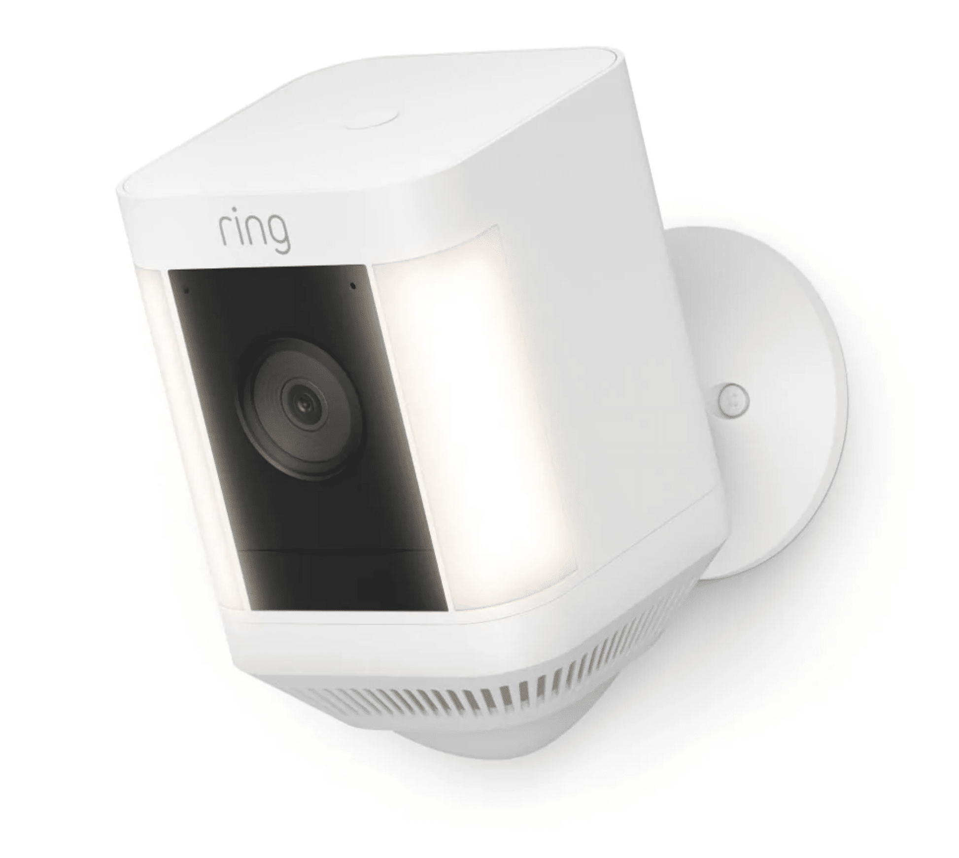 Ring Spotlight Cam Plus, Battery, White (B09K1CRGN3)