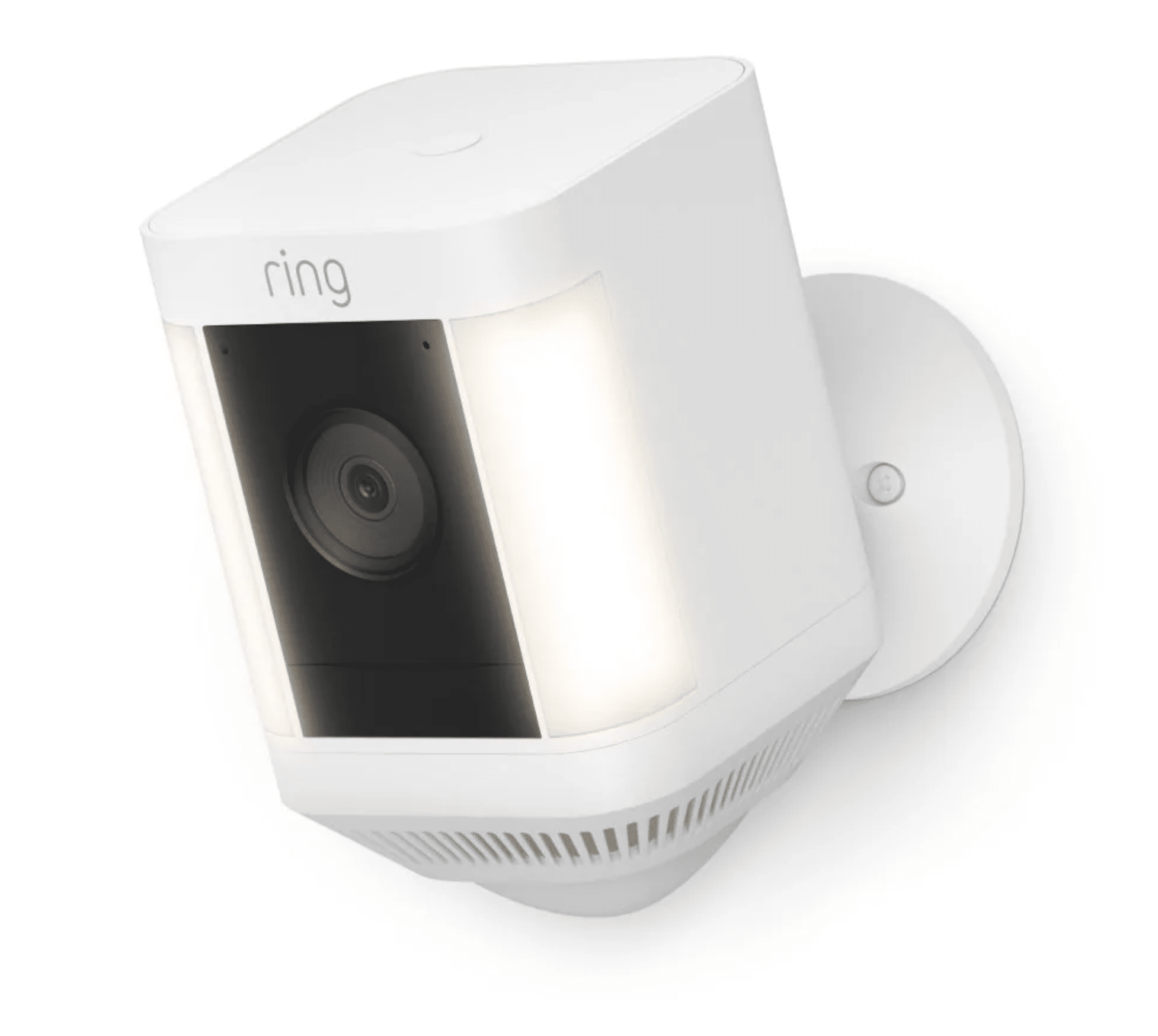 Ring Spotlight Cam Plus, Battery, White (B09K1CRGN3)