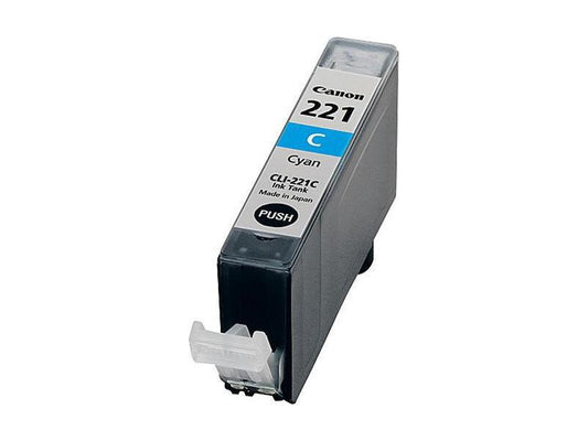 Canon Cli-221 Ink Cyan 3Pk  (Kit)(Kit)
