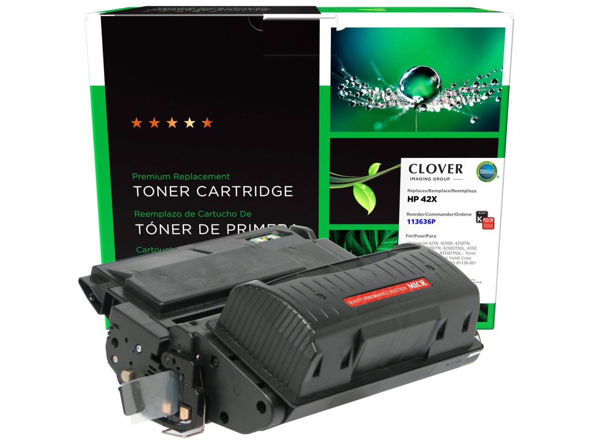 Clover Imaging Remanufactured High Yield Micr Toner Cartridge Alte