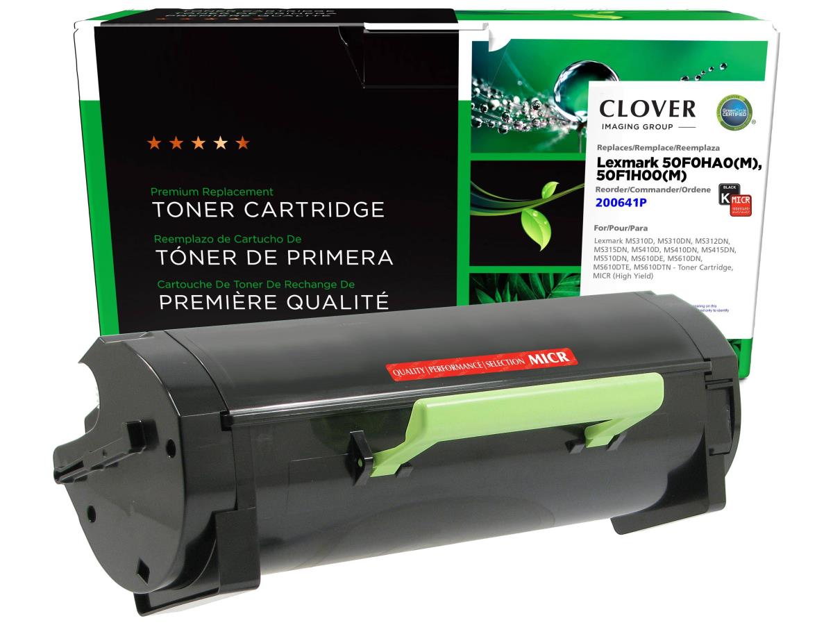 Clover Imaging Remanufactured High Yield Micr Toner Cartridge For