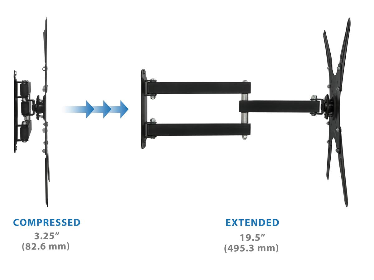 Soporte de pared para TV con movimiento completo Mount-It