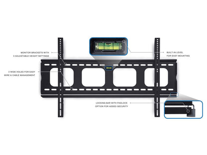 Soporte fijo para TV en pared Mount-It