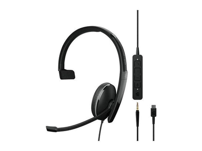 Auriculares Epos Adapt 130 USB-C II Mono Uc optimizados