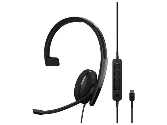 Auriculares Epos Adapt 130T USB-C II Mono con certificación Teams