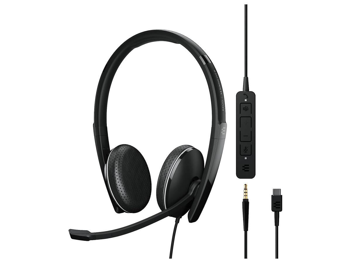 Auriculares estéreo Epos Adapt 165T USB-C II certificados por Teams