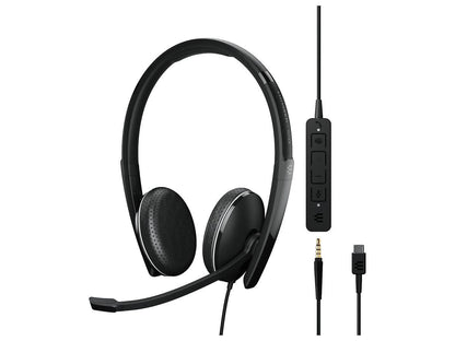 Auriculares estéreo Epos Adapt 165T USB-C II certificados por Teams