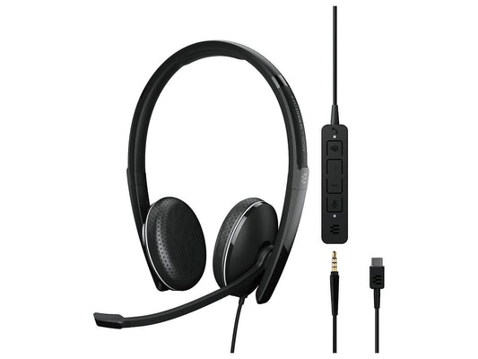 Auriculares estéreo Epos Adapt 165T USB-C II certificados por Teams