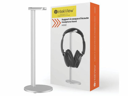 Nu-Tone Slim Aluminum Desktop Headphone Stand