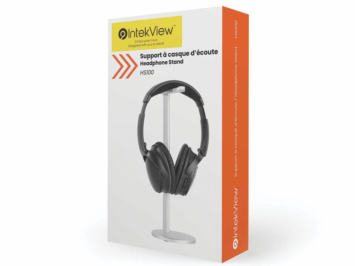 Nu-Tone Slim Aluminum Desktop Headphone Stand