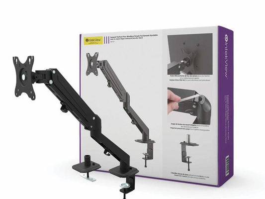 Nu-Tone Intekview Single Monitor Stand With Gas Spring