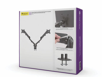 Nu-Tone Intekview Dual Monitor Mount With Gas Spring