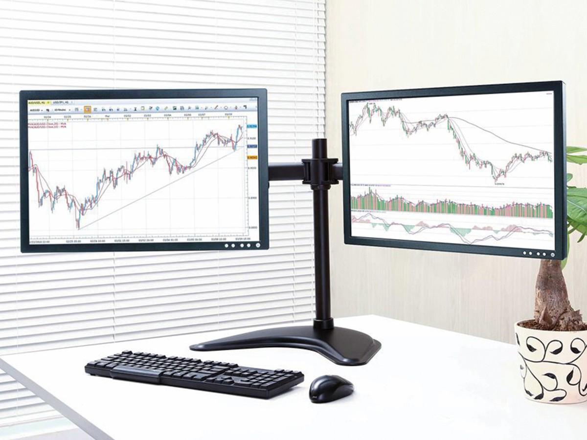 Soporte independiente para dos monitores Nu-Tone Intekview