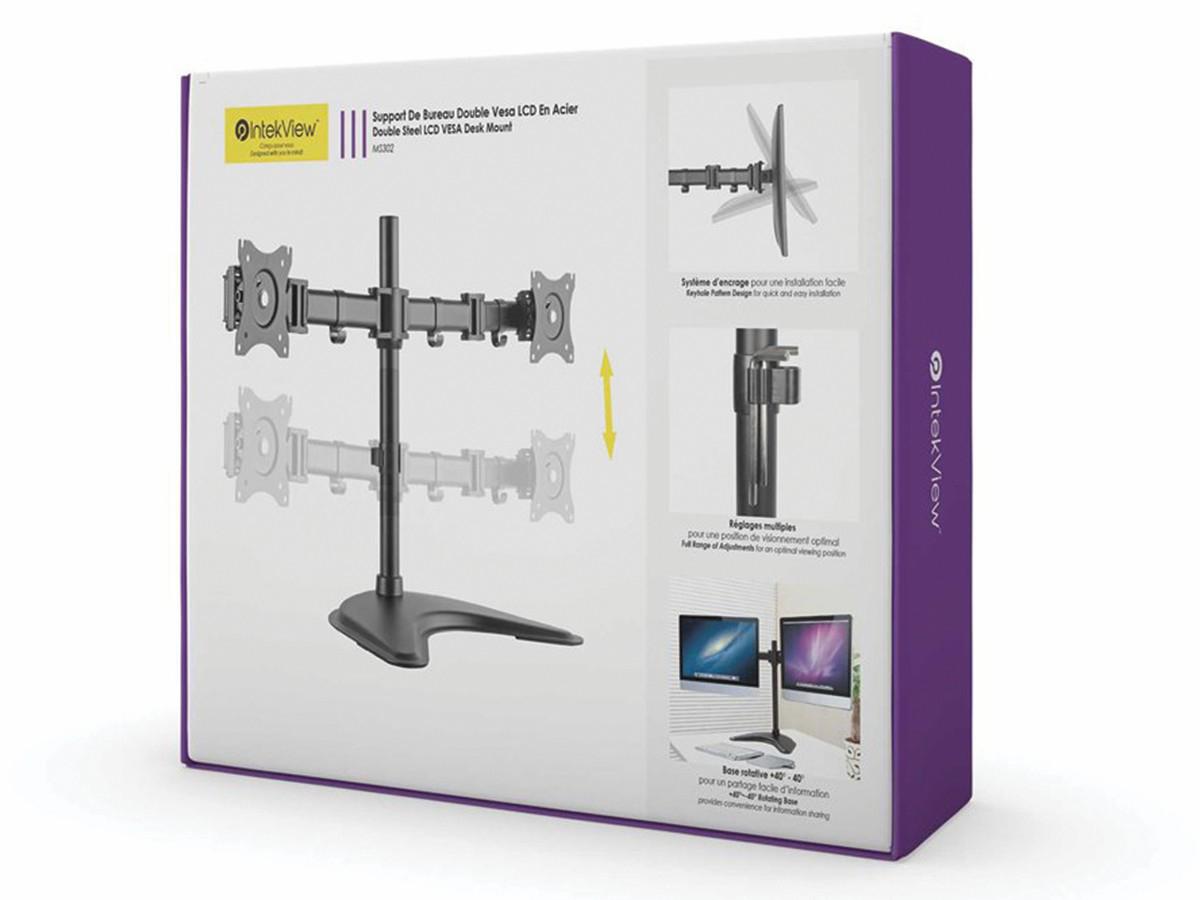 Soporte independiente para dos monitores Nu-Tone Intekview