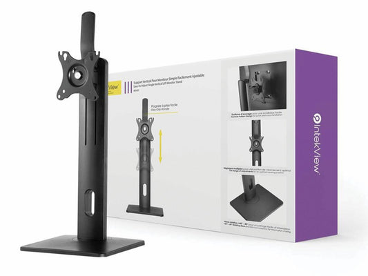 Soporte independiente para monitor sencillo Nu-Tone Intekview de fácil ajuste