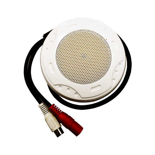 Speco Surface Mount Microphone/Audio Pickup for Use with Camera, 12VDC, RCA (SPE-CAMMIC2)