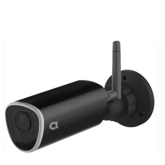 Alula Outdoor WiFi Bullet Camera Gen 2 with AI, Black (CAM-OD-JS1-AI)