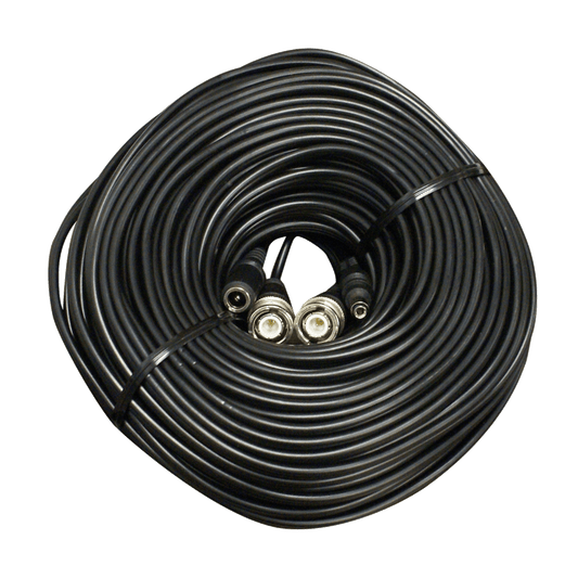 Speco 150 FT CCTV Siamese Video/Power Extension Cable, BNC (SPE-CBL150BB)