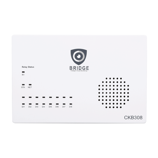 CHeKT Visual Verification Bridge for IP Cameras to Station, 8 Channels (CKB308)