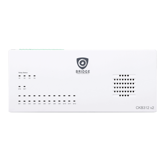 CHeKT Visual Verification Bridge for IP Cameras to Station, 12 Channels,V2 (CKB312V2)