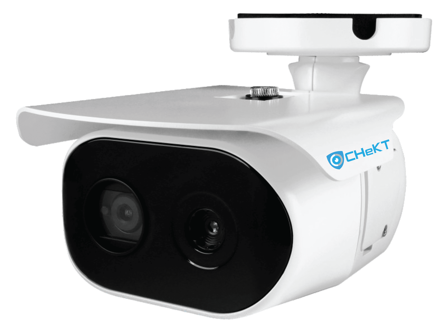 CHeKT 5MP IP Camera AI Dual HD & Thermal Lens, Fixed, IR (CKIPAI5MP-DL-TH-FR)