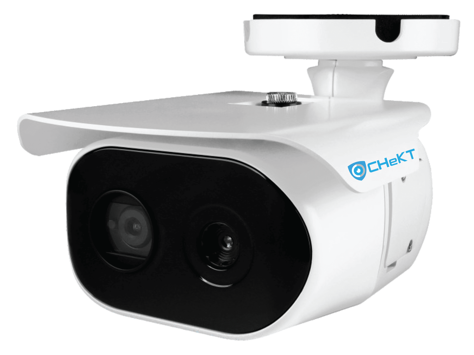 CHeKT 5MP IP Camera AI Dual HD & Thermal Lens, Fixed, IR (CKIPAI5MP-DL-TH-FR)