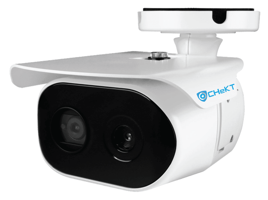 CHeKT 5MP IP Camera AI Dual HD & Thermal Lens, Fixed, IR (CKIPAI5MP-DL-TH-FR)