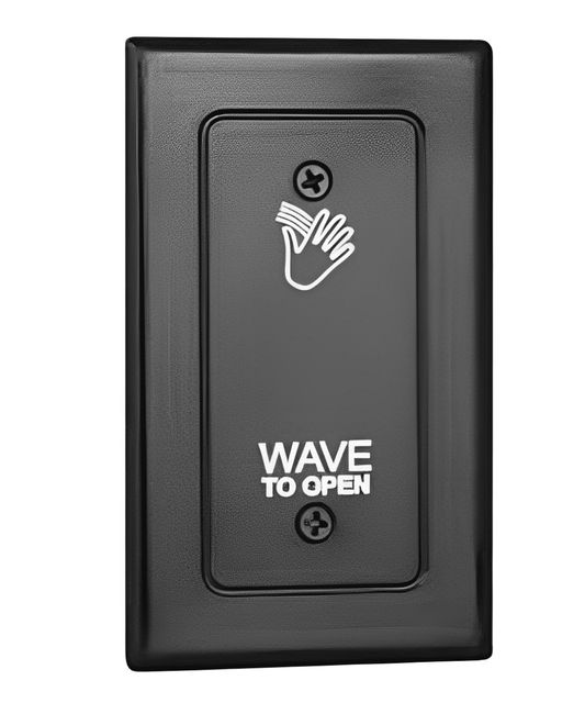 Camden Wired Touchless Switch, 1 Relay, 'Wave to Open' Hand Icon (CM-324/41)