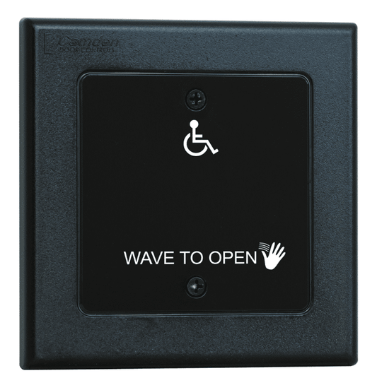 Camden Sw Batt. Pwrd Wireless D/G Plastic WC Sym, Hand Icon,WTO (CM-336/42W)