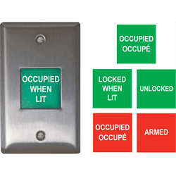 Camden Single Gang LED Illuminated Annunicator (CM-AF500)