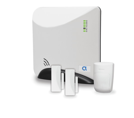 Alula Connect+ Kit with 2 x Door/Win Sensors, 1 x Motion Sensor (CP-STARTER)