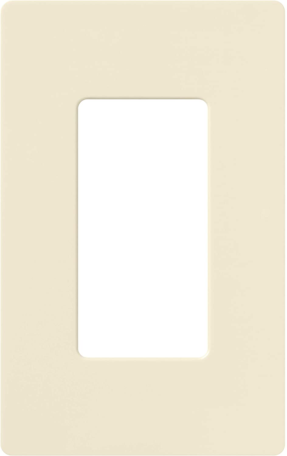 Lutron Claro Wallplate 1 Gang, Almond (CW-1-AL)
