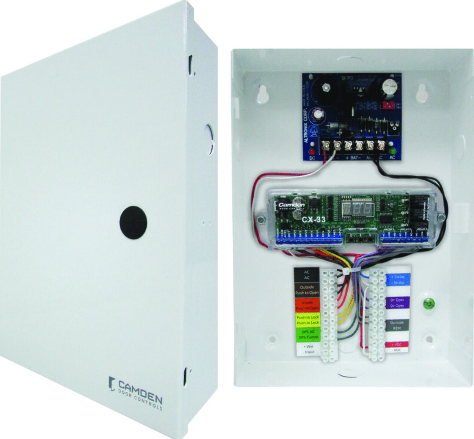 Camden Advanced Logic Relay and Power Supply Cabinet (CX-33PS)