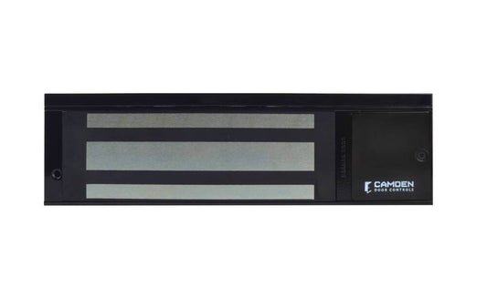 Camden 1200 lbs Magnetic Lock, 1 Door, Surface w/Timer & Sensor, Black (CX-91S-12TDS-BK)