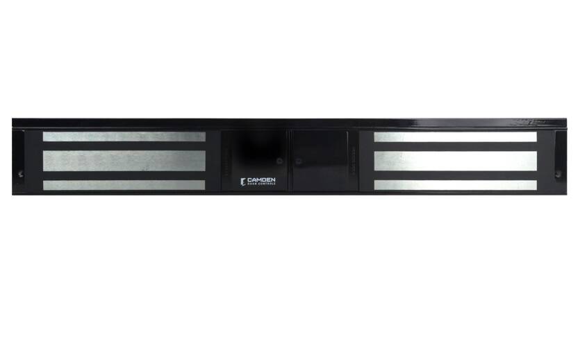 Camden 1200 lbs Magnetic Lock 2 Door Surface  w/Timer & Sensor, Black (CX-92S-12TDS-BK)